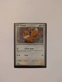Eevee - SVP 200 Rivals Cosmos Holo Black Star Promo Card LP/NM - Image 1