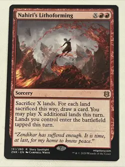 Nahiri's Lithoforming (R) MTG Zendikar Rising ZNR - Image 1