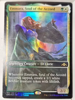 Emmara, Soul of the Accord - FOIL -Store Championships - Magic the Gathering MTG - Image 1