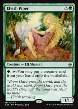 MTG English Elvish Piper NM Normal Masters 25 - Image 1