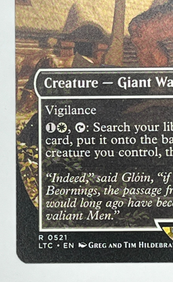 MTG Stonehewer Giant #521 Borderless Hildebrandt Art Lord of Rings Magic LOTR - Image 4