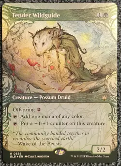 ✨Tender Wildguide✨ MTG | Bloomburrow | Showcase | Foil | NM/M | R 0325 - Image 1