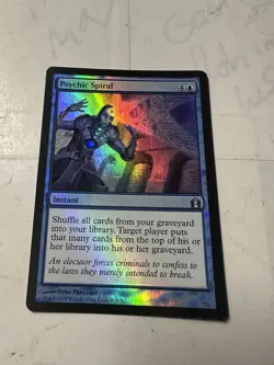 Psychic Spiral -Foil Light MTG RTR one light play and 1 free moderate played - Image 1