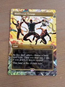 Universal Passage - 206 - MTG: Spider-Man: Eternal - Borderless - Rare - Regular - Image 1