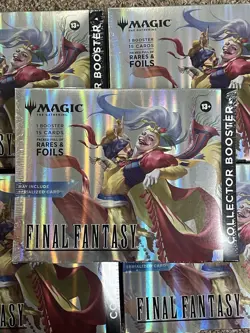 For EZ2099 MTG - FINAL FANTASY SEALED COLLECTOR OMEGA BOOSTER BOX NEW - Image 1