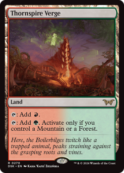 Thornspire Verge #270 | Near Mint FOIL | DSK Duskmourn Magic MTG - Image 1