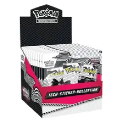 Pokemon White Flare: Tech Sticker Collection Display - Image 1