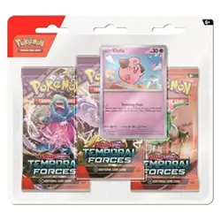 Pokemon Temporal Forces: Cleffa 3-Pack Blister - Image 1