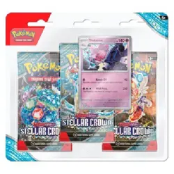Pokemon Stellar Crown: Tinkaton 3-Pack Blister - Image 1