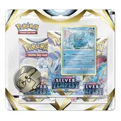 Pokemon Silver Tempest: Manaphy 3-Pack Blister - Image 1
