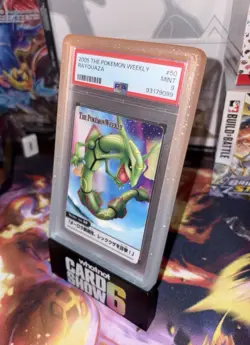 2005 English The Pokemon Weekly Rayquaza PSA 9 POP 1/3 in the world - Image 2