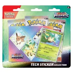 Pokemon Prismatic Evolutions: Leafeon Tech Sticker Collection - Image 1