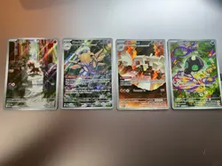 Pokemon TCG Mega Evolutions Illustration Rare Lot of 4! Near Mint - Image 1