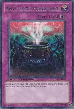 Yugioh! LP Anti-Spell Fragrance - DT04-EN100 - Rare - Duel Terminal Lightly Play - Image 1