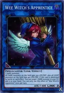 Yugioh! LP Wee Witch's Apprentice - CYHO-EN049 - Super Rare - Unlimited Edition - Image 1