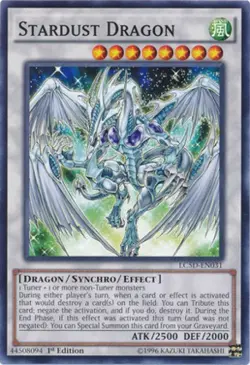 Yugioh! Stardust Dragon - LC5D-EN031 - Ultra Rare - 1st Edition Near Mint, Engli - Image 1