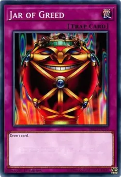 Yugioh! LP Jar of Greed - SS01-ENC16 - Common - 1st Edition Lightly Played, Engl - Image 1