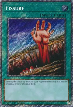 Yugioh! Fissure - RA03-EN084 - Platinum Secret Rare - 1st Edition Near Mint, Eng - Image 1