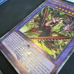 Yugioh Fiendsmith's Desirae RA04-EN056 1st Ed Quarter Century Secret Rare NM - Image 2