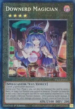 Yugioh! LP Downerd Magician - RA01-EN035 - Prismatic Collector's Rare - 1st Edit - Image 1