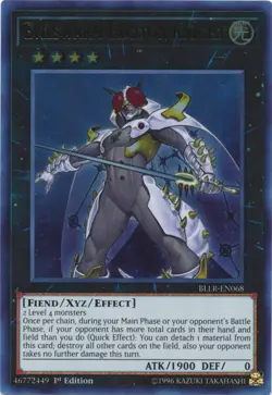 Yugioh! LP Evilswarm Exciton Knight - BLLR-EN068 - Ultra Rare - 1st Edition Ligh - Image 1