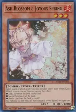 Yugioh! LP Ash Blossom & Joyous Spring - RA01-EN008 - Ultra Rare - 1st Edition L - Image 1
