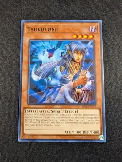 Yugioh - Tsukuyomi DCR-EN075 Unlimited Edition Rare NM - Image 1