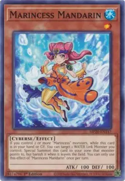 Yugioh! LP Marincess Mandarin - MP20-EN147 - Common - 1st Edition Lightly Played - Image 1