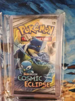 Cosmic Eclipse 4 Pack Art Set Pokemon Trading Cards Sealed New Toploaders - Image 2