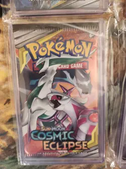 Cosmic Eclipse 4 Pack Art Set Pokemon Trading Cards Sealed New Toploaders - Image 4