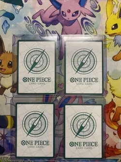 One Piece TCG Holo Foil Don's (4x) Card Bundle Lot - Image 4