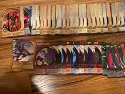 Bakugan Card Lot 40 Cards / 42 Magnet Cards With Box - Image 2