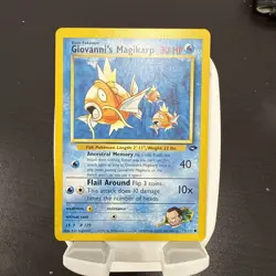 GIOVANNI’S MAGIKARP 73/132 - Gym Challenge - VINTAGE WOTC Pokemon Card - LP - Image 1