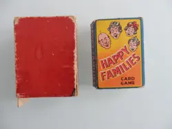 2 x PACKS VINTAGE CARDS - HAPPY FAMILIES & CHAD VALLEY SNAP - Image 2