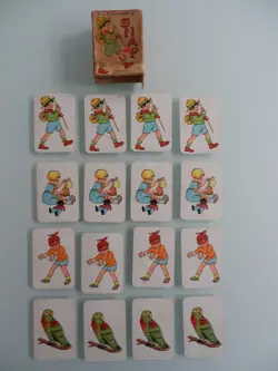 2 x PACKS VINTAGE CARDS - HAPPY FAMILIES & CHAD VALLEY SNAP - Image 5