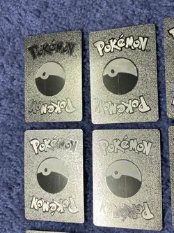 Set of 31 Pokemon Charizard,Lapras,Zolteon+++ Gold Foil Fan Art Display Cards LP - Image 5