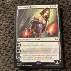 Liliana of the Veil - Light Play MTG Modern Masters 2017 - Image 1
