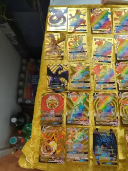 Pokemon Gx & Vmax Cards (55) Golden Collection Pikachu, Charizard Evee Etc. Mint - Image 2