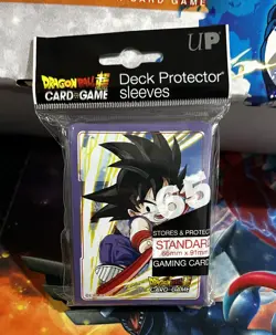 Explosive Spirit Son Goku Card Sleeves Ultra Pro Dragon Ball Super 65ct NEW - Image 1