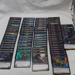 Lot Of (76) Wow TCG Icecrown Death Knight And Scourge Rare Uncommon Common Cards - Image 4