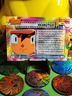 Pokemon TCG 2000 Topps TV Series Vintage Card #31 - Reunited! NM/M Pokemon Card - Image 5