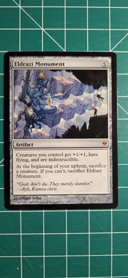 Eldrazi Monument Zendikar Mythic Rare Magic the Gathering Card - Image 1