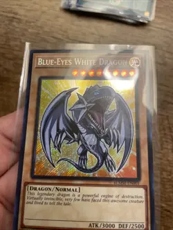 Blue-Eyes White Dragon BLMM-EN001 Secret Rare Chibi Card NearMint +Bonus FREESHP - Image 3