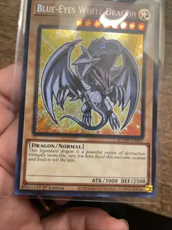 Blue-Eyes White Dragon BLMM-EN001 Secret Rare Chibi Card NearMint +Bonus FREESHP - Image 5