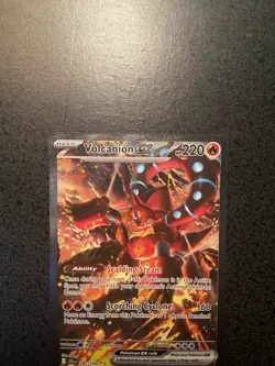 Volcanion EX 182/159 Pokemon TCG Journey Together Special Illustration Card - Image 2