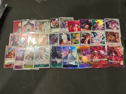 One Piece TCG SR Japanese Lot of Cards (NM) Luffy All Holos - Image 1