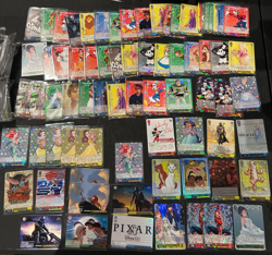 Marvel & Disney 100 Weiss Schwarz Japanese Card Lot - RR RRR SR PR - Image 1