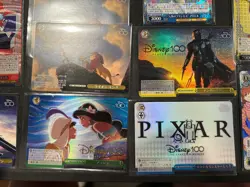 Marvel & Disney 100 Weiss Schwarz Japanese Card Lot - RR RRR SR PR - Image 5