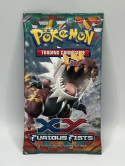 FURIOUS FISTS Booster Pack Sealed MINT Pokemon Cards TCG new - Image 1