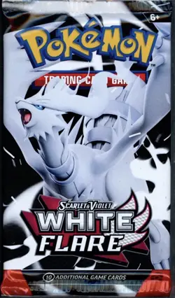 Pokemon SV White Flare Booster Pack - 10 Cards / Pack - SEALED - Image 1